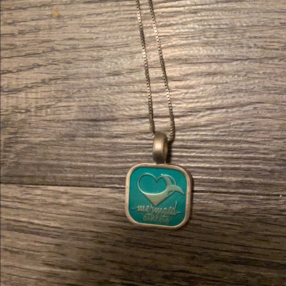 Mermaid athlete necklace